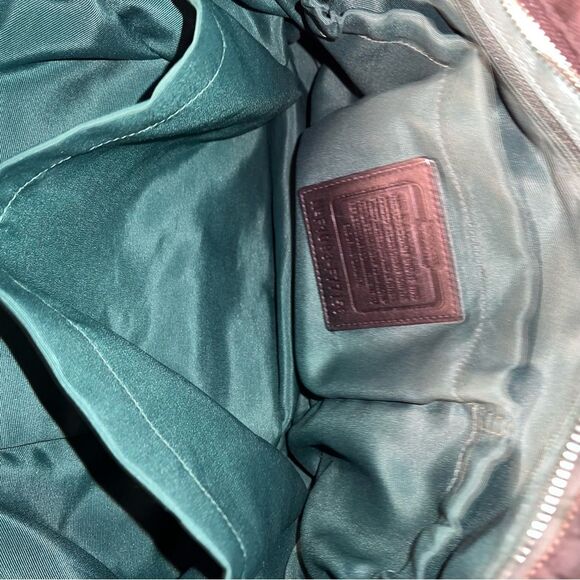 Coach Black Signature Handbag Tote Weekender Diaper Bag - #77156 - Picture 12 of 15